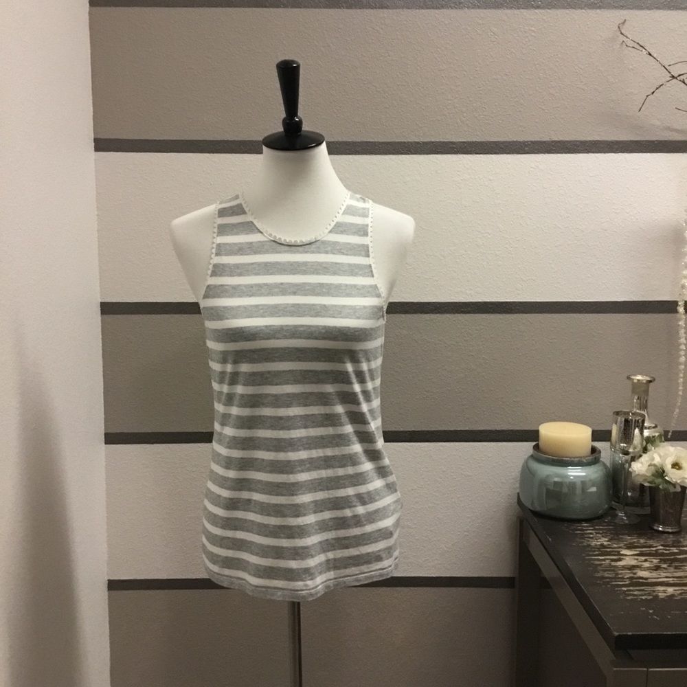 J. Crew Scalloped Neckline Tank Top